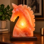 Pink Salt Horse Sculpture